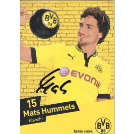 Autogramm Fussball | Borussia Dortmund | 2012 | Mats HUMMELS
