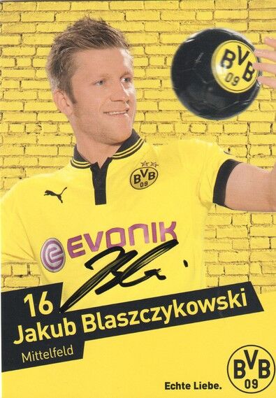 Autogramm Fussball | Borussia Dortmund | 2012 | Jakub BLASZCZYKOWSKI