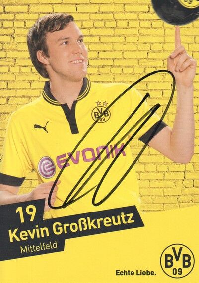 Autogramm Fussball | Borussia Dortmund | 2012 | Kevin GROSSKREUTZ