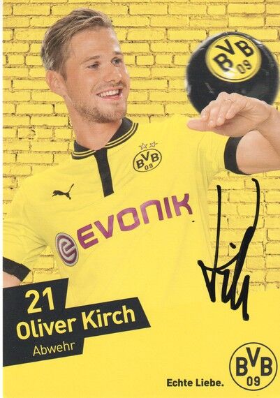 Autogramm Fussball | Borussia Dortmund | 2012 | Oliver KIRCH