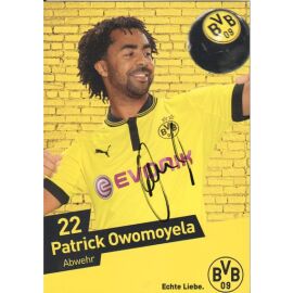 Autogramm Fussball | Borussia Dortmund | 2012 | Patrick OWOMOYELA