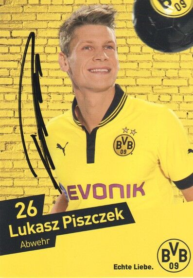 Autogramm Fussball | Borussia Dortmund | 2012 | Lukasz PISZCZEK
