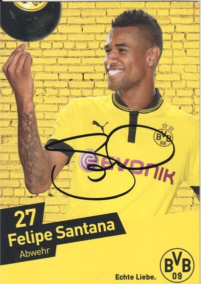 Autogramm Fussball | Borussia Dortmund | 2012 | Felipe SANTANA