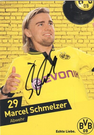 Autogramm Fussball | Borussia Dortmund | 2012 | Marcel SCHMELZER