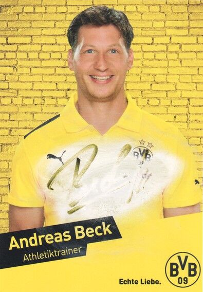 Autogramm Fussball | Borussia Dortmund | 2012 | Andreas BECK