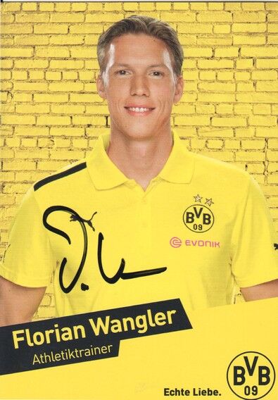 Autogramm Fussball | Borussia Dortmund | 2012 | Florian WANGLER