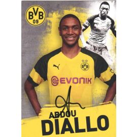 Autogramm Fussball | Borussia Dortmund | 2018 | Abdou DIALLO