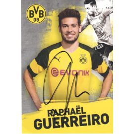 Autogramm Fussball | Borussia Dortmund | 2018 | Raphael GUERREIRO