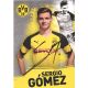 Autogramm Fussball | Borussia Dortmund | 2018 | Sergio GOMEZ
