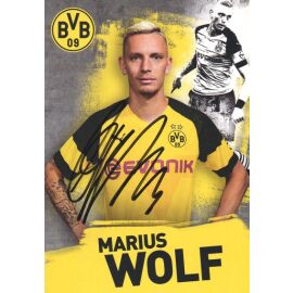 Autogramm Fussball | Borussia Dortmund | 2018 | Marius WOLF