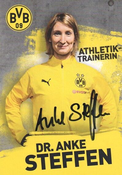 Autogramm Fussball | Borussia Dortmund | 2018 | Anke STEFFEN
