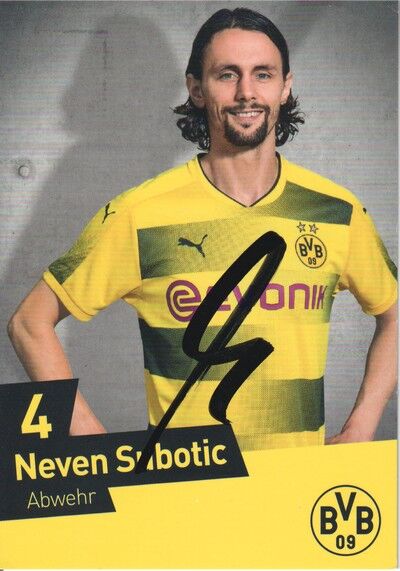 Autogramm Fussball | Borussia Dortmund | 2017 | Neven SUBOTIC