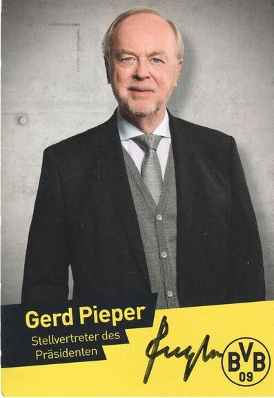 Autogramm Fussball | Borussia Dortmund | 2017 | Gerd PIEPER