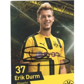Autogramm Fussball | Borussia Dortmund | 2016 | Erik DURM