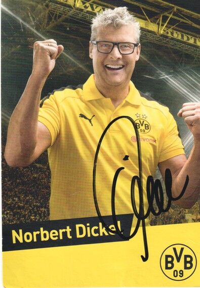 Autogramm Fussball | Borussia Dortmund | 2016 | Norbert DICKEL