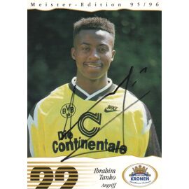 Autogramm Fussball | Borussia Dortmund | 1995 Kronen | Ibrahim TANKO