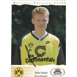 Autogramm Fussball | Borussia Dortmund | 1995 Kronen | Peter KUHNT
