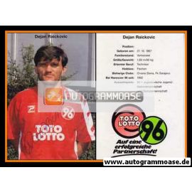 Autogramm Fussball | Hannover 96 | 1992 | Dejan RAICKOVIC