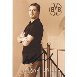 Autogramm Fussball | Borussia Dortmund | 2020er | Steffen FREUND (Portrait SW)
