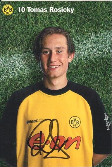 Autogramm Fussball | Borussia Dortmund | 2001 | Tomas ROSICKY