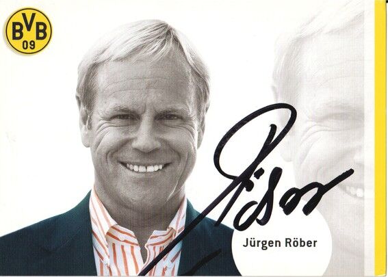 Autogramm Fussball | Borussia Dortmund | 2006 | Jürgen RÖBER