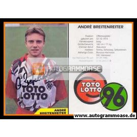 Autogramm Fussball | Hannover 96 | 1993 | Andre BREITENREITER