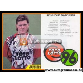 Autogramm Fussball | Hannover 96 | 1993 | Reinhold DASCHNER