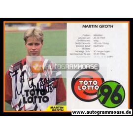Autogramm Fussball | Hannover 96 | 1993 | Martin GROTH