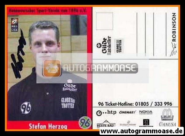Autogramm Fussball | Hannover 96 | 2000 | Stefan HERZOG