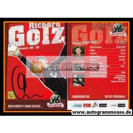 Autogramm Fussball | Hannover 96 | 2006 | Richard GOLZ