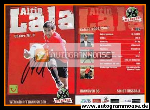 Autogramm Fussball | Hannover 96 | 2006 | Altin LALA