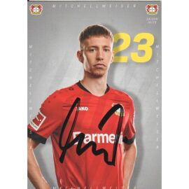 Autogramm Fussball | Bayer Leverkusen | 2019 | Mitchell WEISER
