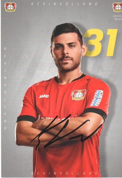Autogramm Fussball | Bayer Leverkusen | 2019 | Kevin VOLLAND