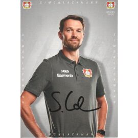 Autogramm Fussball | Bayer Leverkusen | 2019 | Simon LACKMANN