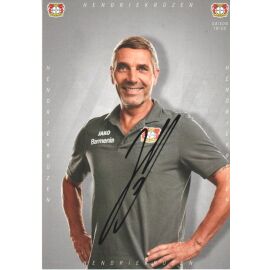Autogramm Fussball | Bayer Leverkusen | 2019 | Hendrie KRÜZEN