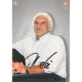 Autogramm Fussball | Bayer Leverkusen | 2019 | Rudi VÖLLER