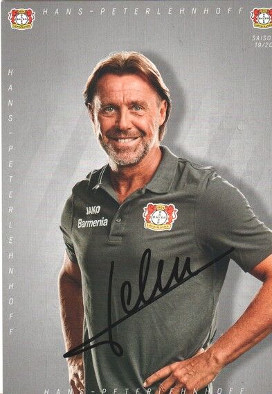 Autogramm Fussball | Bayer Leverkusen | 2019 | Hans-Peter LEHNHOFF