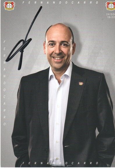 Autogramm Fussball | Bayer Leverkusen | 2019 | Fernando CARRO