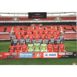 Mannschaftskarte Fussball | Bayer Leverkusen | 2019 