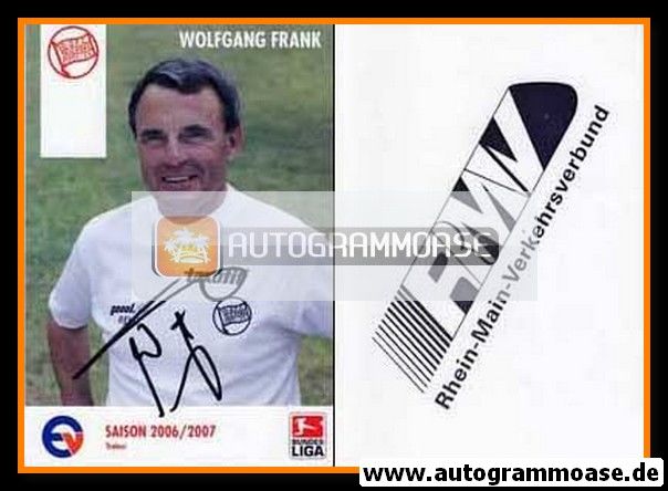 Autogramm Fussball | Kickers Offenbach | 2006 | Wolfgang FRANK