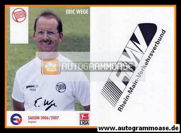 Autogramm Fussball | Kickers Offenbach | 2006 | Eric WEGE
