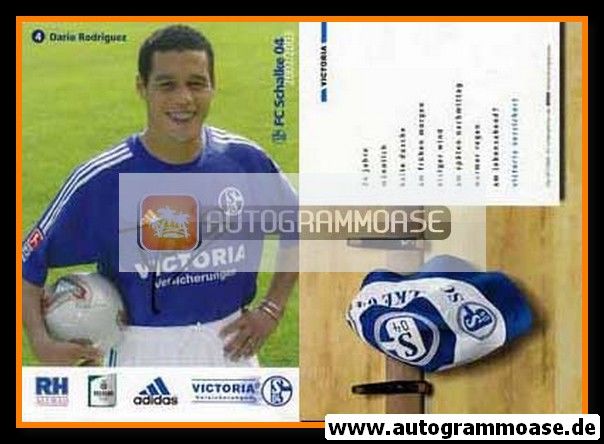 Autogramm Fussball | FC Schalke 04 | 2002 | Dario RODRIGUEZ