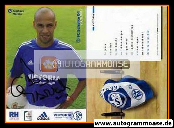 Autogramm Fussball | FC Schalke 04 | 2002 | Gustavo VARELA