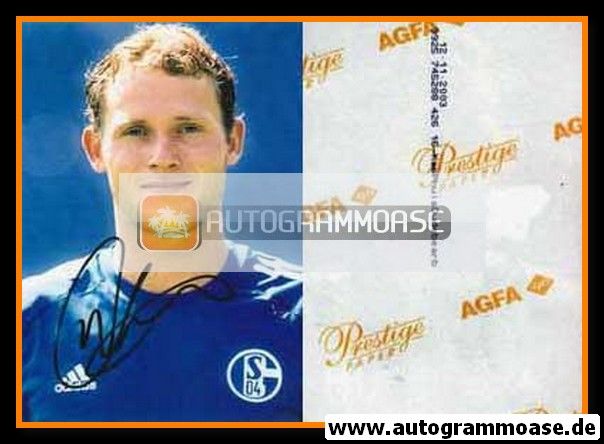 Autogramm Fussball | FC Schalke 04 | 2003 Foto | Niels Oude KAMPHUIS