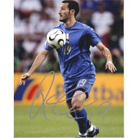 Autogramm Fussball | Italien | 2006 WM Foto | Gianluca ZAMBROTTA (Spielszene Color XL)