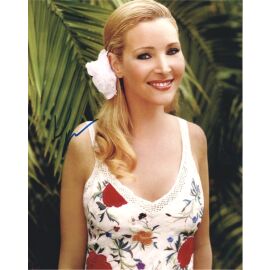 Autogramm Film (USA) | Lisa KUDROW | 2000er Foto (Portrait Color XL) Friends 1