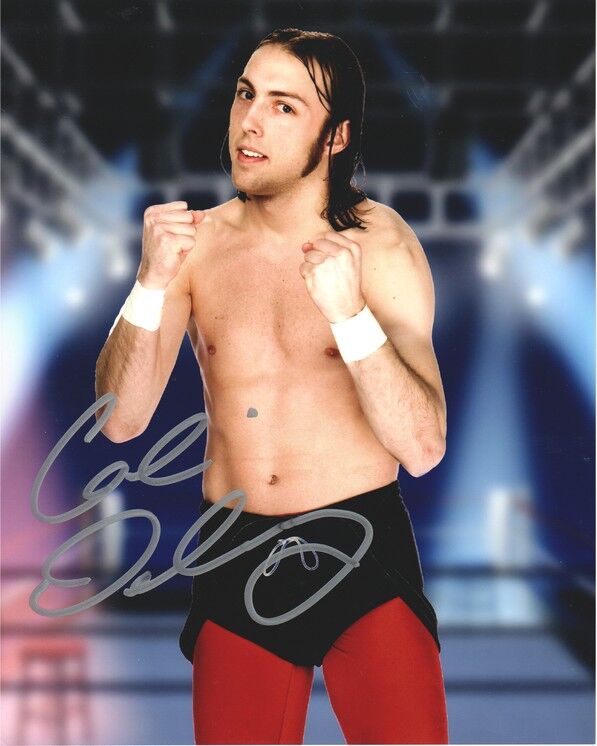 Autogramm Wrestling | Colin DELANEY | 2000er Foto (Portrait Color XL)