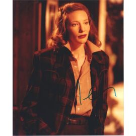 Autogramm Film (AUS) | Cate BLANCHETT | 2004 Foto (Portrait Color XL) Aviator