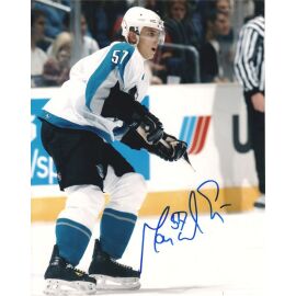 Autogramm Eishockey | USA | San Jose | Marcel GOC | 2000er Foto (Spielszene Color XL) 1