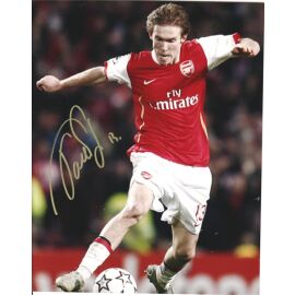Autogramm Fussball | Arsenal London | 2000er Foto | Alexander HLEB (Spielszene Color XL)